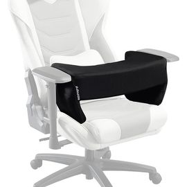 Bauhutte バウヒュッテ 肘掛けクッション アームレストアラウンド BAP-560S-BK ブラック 黒 アームレスト 【代引・日時指定・キャンセル不可・北海道沖縄離島配送不可】 -メーカー直送