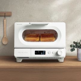SHARP シャープ ウォーターオーブントースター ヘルシオ AX-WT1-W ホワイト JAN:4550556175807 【代引き支払い不可】【北海道沖縄離島は送料別途】-FC-|キッチン家電|家