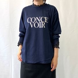 Eito stan エイトスタン CONCEVOIR シアーレイヤードロンT E10100C 【代引き支払い不可】【店舗受取送料無料】-HW-|Eito stan エイトスタン|ファッション