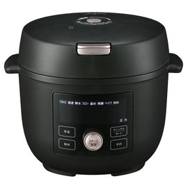 タイガー魔法瓶 TIGER COOKPOT タイガークックポット 電気圧力鍋 COK-B220-KM マットブラック 2〜3人分 JAN:4904710442296【代引き支払い不可】【北海道沖縄離島