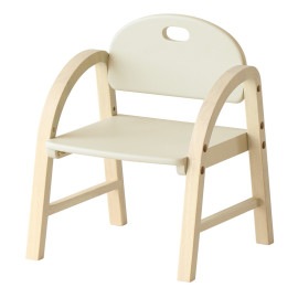 市場 Kids Arm Chair -amy- 木製キッズチェア 子供椅子 組立品 ILC-3434IV アイボリー 【代引・日時指定・キャンセル不可・北海道沖縄離島配送不可】-FK-|インテリア|イ