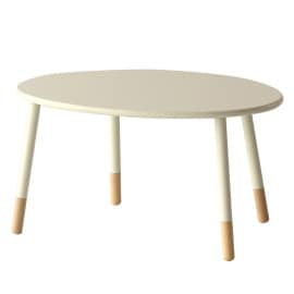 市場 Kids Onigiri Table キッズおにぎりテーブル 組立品 ILT-3834IV アイボリー 【代引・日時指定・キャンセル不可・北海道沖縄離島配送不可】-FK-|インテリア|インテリア