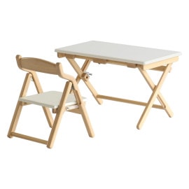 Ծ Kids DeskChair Set -noah- ޤꤿߵǽդǥå  ILS-3675NAWH ʥۥ磻 ꡦ󥻥Բġ̳ƻΥԲġ-FK-