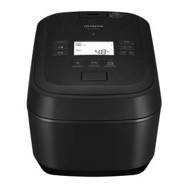 HITACHI 日立 ふっくら御膳 圧力&スチーム IH炊飯器 5.5合炊き RZ-W100JM(K) 漆黒 JAN:4549873213675 【代引き支払い不可】【北海道沖縄離島は送料別途】-FC