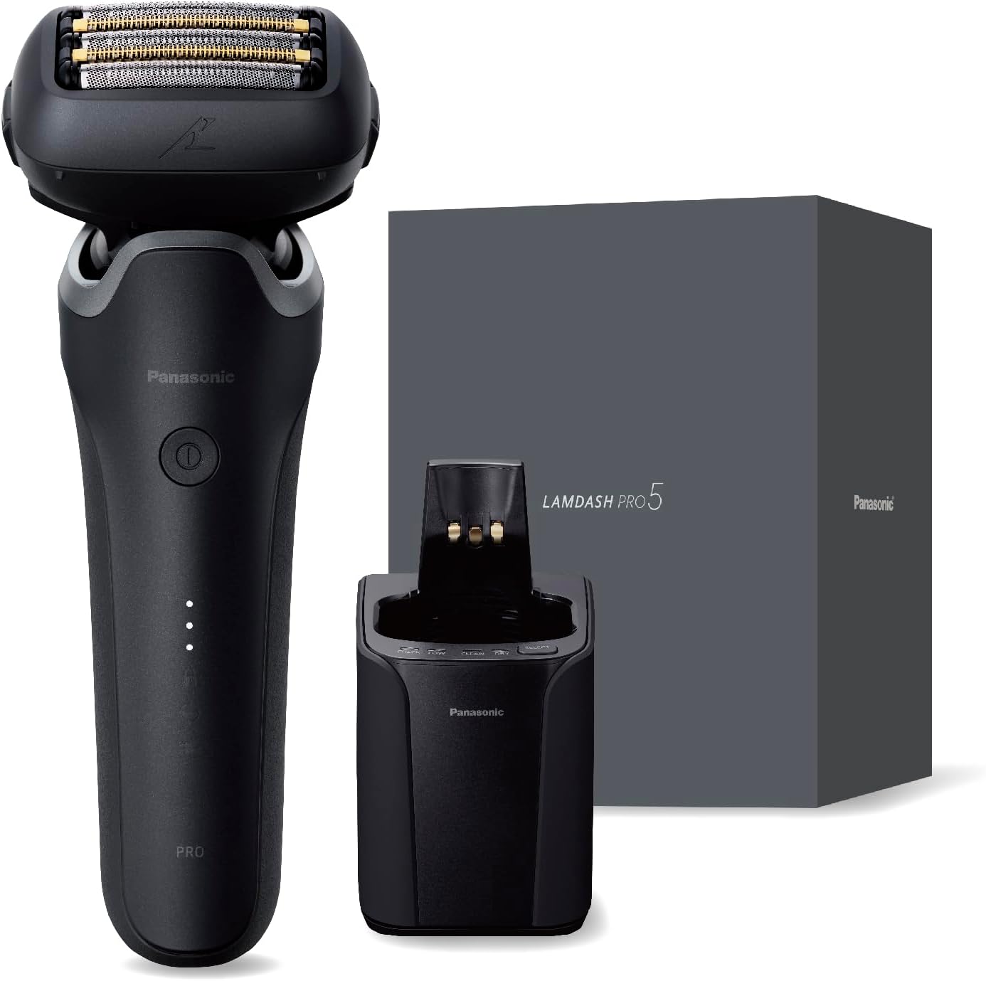 パナソニック ラムダッシュPRO 5枚刃 全自動洗浄充電器 お風呂剃り可