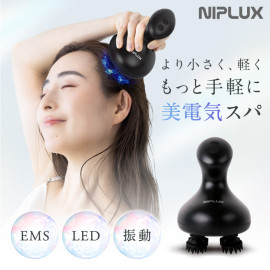NIPLUX  EMS HEAD SPA Pocket EMS�إåɥ��ѥݥ��å� NP-EHPO24BK JAN:4570056342196 ���������ʧ���Բġۡ��̳�ƻ����Υ����������ӡ�-HW-