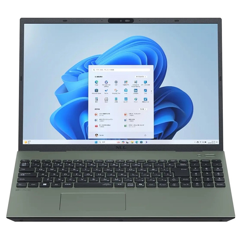 NEC ノートPC LAVIE N16 N1675/KAE PC-N1675KAE オリーブグリーン 16型