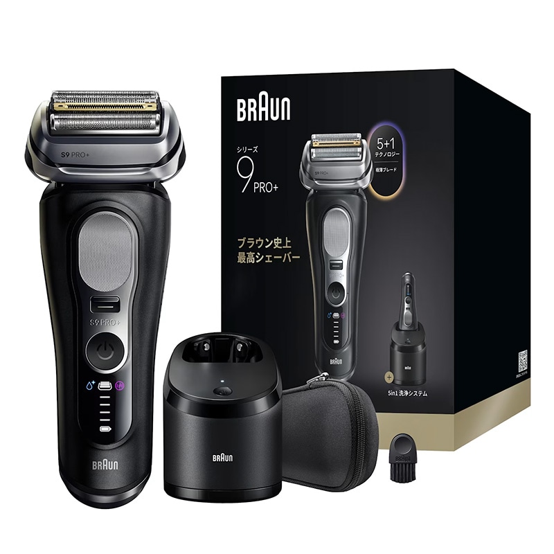 BRAUN ブラウン 電気シェーバー シリーズ9 Pro+ 9650cc 4枚刃 マット