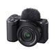 SONY ���ˡ� �ǥ������㥫��� VLOGCAM ZV-E10 II ���֥륺�����󥺥��å� ZV-E10M2X B �֥�å� �ߥ顼�쥹��㥫��� JAN:4548736160866 ���������ʧ���Բġۡ��̳�ƻ����Υ����������ӡ�-FC-