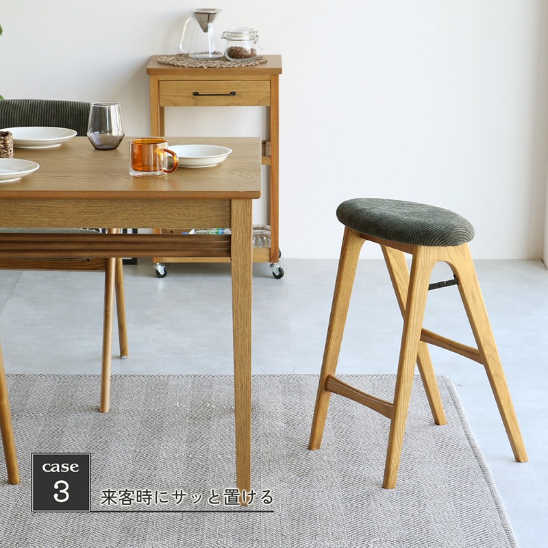 �Ծ� Folding Stool - butler- �ޤꤿ����륹�ġ��� ������ơ��� ST-3748BR �֥饦�� ������ �ϥ����ġ����������������ꡦ����󥻥��Բġ��̳�ƻ����Υ�������Բġ�-FK-