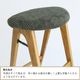 �Ծ� Folding Stool - butler- �ޤꤿ����륹�ġ��� ������ơ��� ST-3748BR �֥饦�� ������ �ϥ����ġ����������������ꡦ����󥻥��Բġ��̳�ƻ����Υ�������Բġ�-FK-