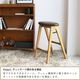 �Ծ� Folding Stool - butler- �ޤꤿ����륹�ġ��� ������ơ��� ST-3748BR �֥饦�� ������ �ϥ����ġ����������������ꡦ����󥻥��Բġ��̳�ƻ����Υ�������Բġ�-FK-
