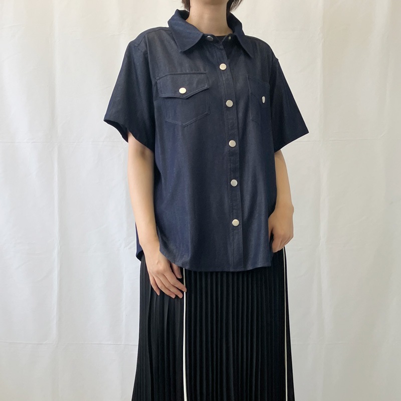 Pauline bleu �ݥ꡼�̥֥��� Ⱦµ�ǥ˥ॷ��� 17207 ���������ʧ���Բġۡ�Ź�޼�������̵����-HW- 