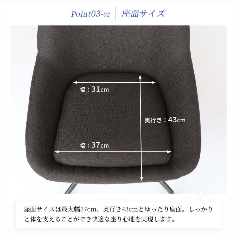 �Ծ� Office Chair -puff- ���ե��������� �ǥ��������� �ػ� CH-3817DGY ���������졼 ��Ω�� ��������������ꡦ����󥻥��Բġ��̳�ƻ����Υ�������Բġ�-FK-