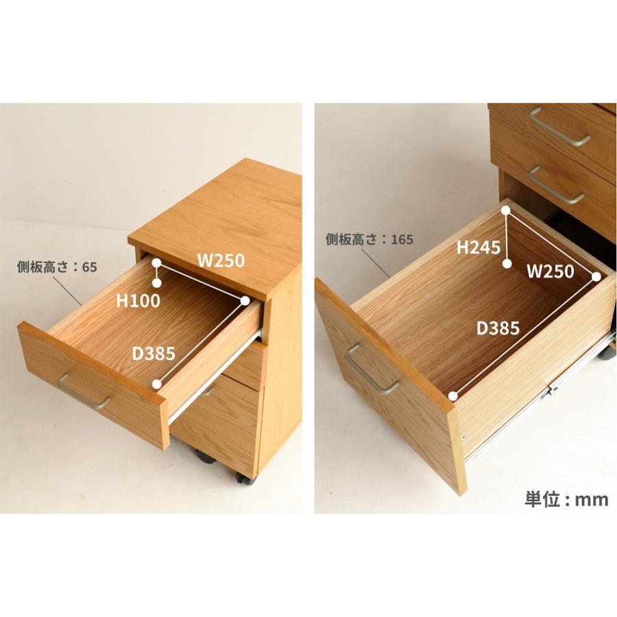 �Ծ� drip Desk Chest �ǥ����若�� 3�� ��34cm DRK-3458NA-II �ʥ����� ��Ω�� ��������������ꡦ����󥻥��Բġ��̳�ƻ����Υ�������Բġ�-FK-