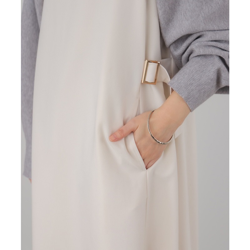 Bou Jeloud ブージュルード ウエストベルトジャンパースカート 7540301