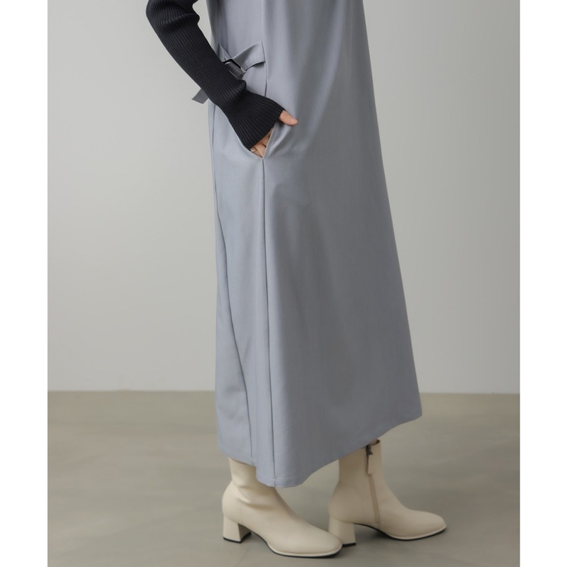 【NEW】ブージュルード（Bou Jeloud）/ウエストベルトジャンバースカート Bou Jeloud ブージュルード ウエストベルトジャンパースカート 7540301