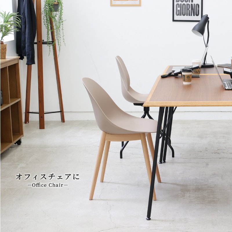 �Ծ� Chair 03 -wood- ���ե��������� �ǥ��������� �ػ� OFC-3719GY ���졼 ��Ω�� ��������������ꡦ����󥻥��Բġ��̳�ƻ����Υ�������Բġ�-FK-