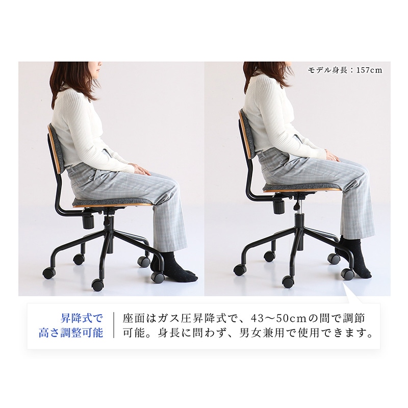 �Ծ� Office Chair ���ե��������� �ǥ��������� �ػ� OFC-3723LGY �饤�ȥ��졼 ��Ω�� ��������������ꡦ����󥻥��Բġ��̳�ƻ����Υ�������Բġ�-FK-
