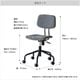 �Ծ� Office Chair ���ե��������� �ǥ��������� �ػ� OFC-3723LGY �饤�ȥ��졼 ��Ω�� ��������������ꡦ����󥻥��Բġ��̳�ƻ����Υ�������Բġ�-FK-