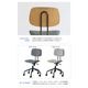 �Ծ� Office Chair ���ե��������� �ǥ��������� �ػ� OFC-3723LGY �饤�ȥ��졼 ��Ω�� ��������������ꡦ����󥻥��Բġ��̳�ƻ����Υ�������Բġ�-FK-