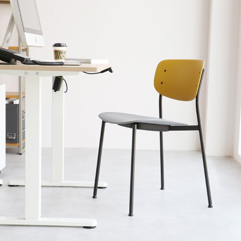 �Ծ� Chair 05 -steel- ���ե��������� �ǥ��������� �ػ� OFC-3840YLGY ���������ߥ��졼 ������ ��������������ꡦ����󥻥��Բġ��̳�ƻ����Υ�������Բġ�-FK-