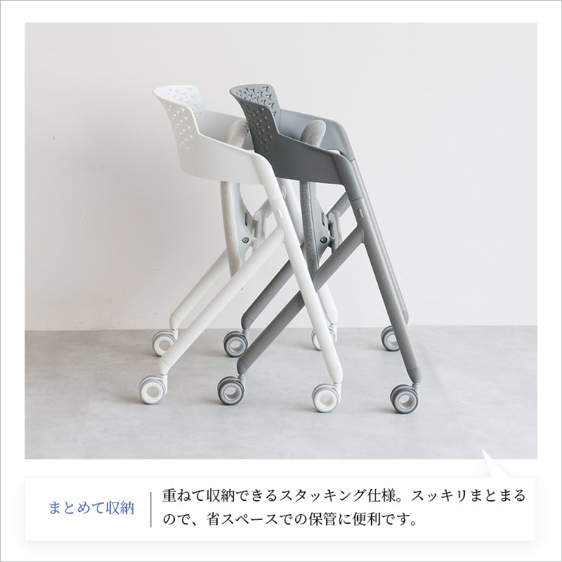 �Ծ� Meeting Chair 07 �ߡ��ƥ��󥰥����� ���ե��������� �ػ� OFC-3842GY ���졼 ������ ��������������ꡦ����󥻥��Բġ��̳�ƻ����Υ�������Բġ�-FK-