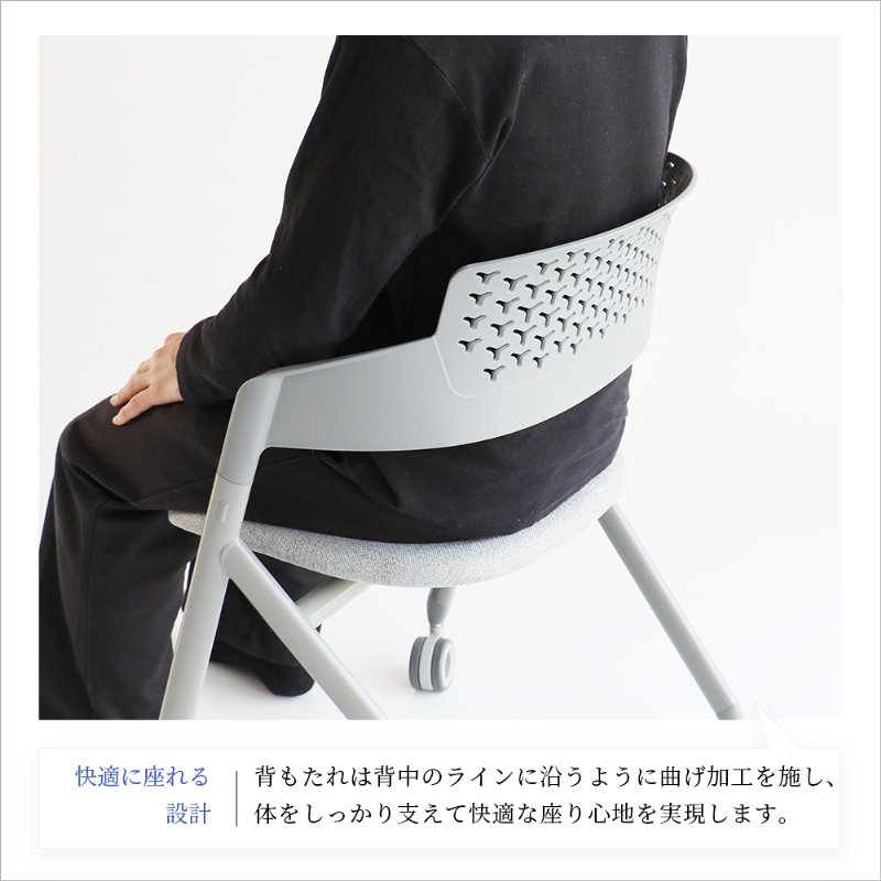 �Ծ� Meeting Chair 07 �ߡ��ƥ��󥰥����� ���ե��������� �ػ� OFC-3842WH �ۥ磻�� ������ ��������������ꡦ����󥻥��Բġ��̳�ƻ����Υ�������Բġ�-FK-