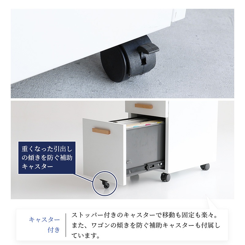 �Ծ� Desk Wagon �ǥ����若�� ���Ф����å��դ� ��30cm OFK-3759WH �ۥ磻�� ������ ��������������ꡦ����󥻥��Բġ��̳�ƻ����Υ�������Բġ�-FK-