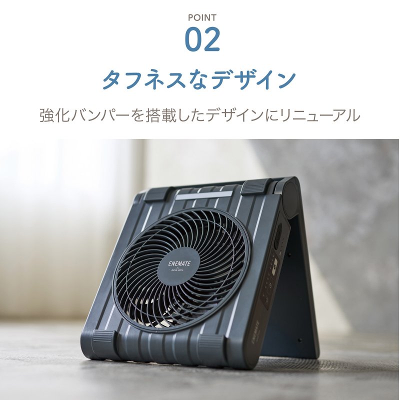 APIX ���ԥå��� ENEMATE Solar Power Fan �����顼�ѥ�ե��� APF-565L-GY JAN:4963027421516 ���̳�ƻ�����졦Υ����������ӡ�-NA-