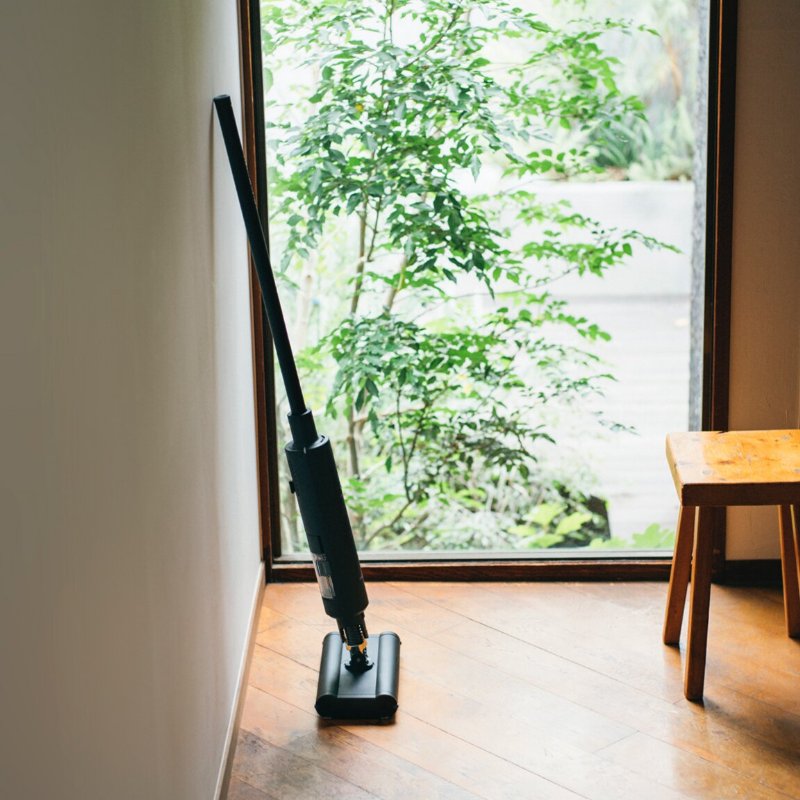 フラワーB ブルーグレイ バルミューダ ザ・クリーナー 掃除機