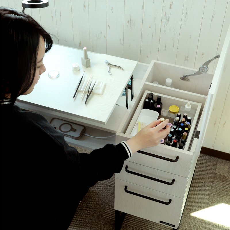 BIBILAB(�ӥӥ��) ����եͥ���ǥ��� ����եͥ��� �ǥ��� �ơ��֥� �ɥ�å��� ������ͥ��� ��Ǽ �ͥ��� �ᥤ�� �ޥ˥��奢�ơ��֥� �ϥ�ɥᥤ�� LBD-900-WW �ۥ磻�� ��������������ꡦ����󥻥��Բġ��̳�ƻ����Υ�������Բġ� -�᡼����ľ��-