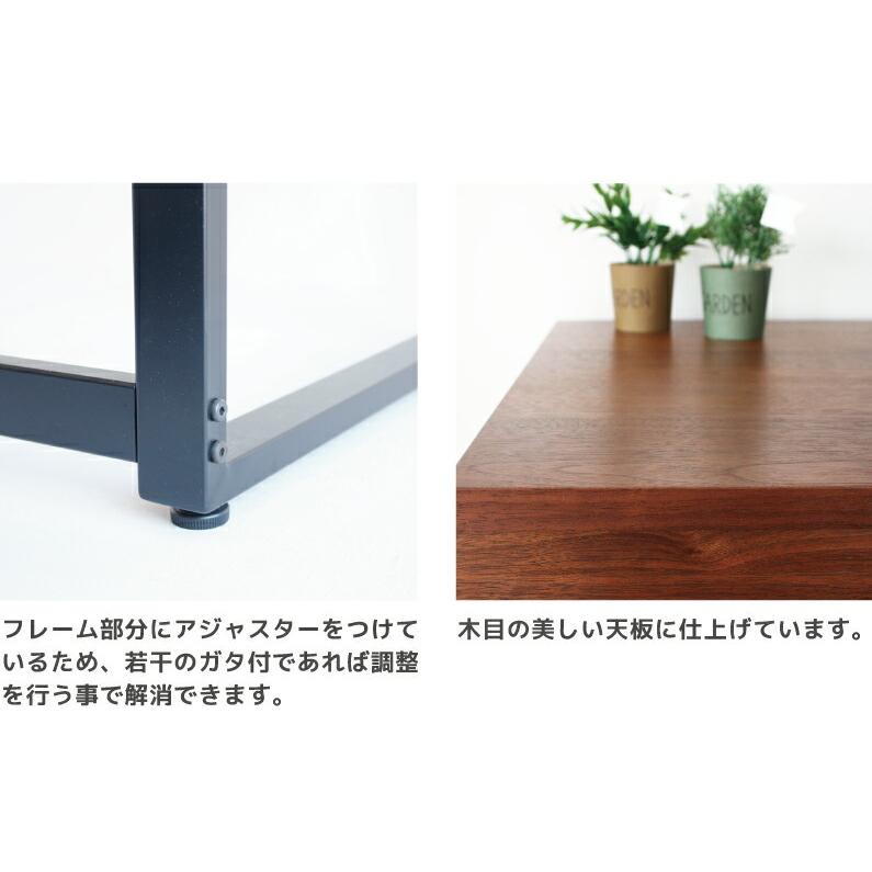 �Ծ� Walnut Desk ��������ʥåȥǥ��� ��120cm����60cm�⤵72.5cm T-2314BR �֥饦�� ��Ω�� ��������������ꡦ����󥻥��Բġ��̳�ƻ����Υ�������Բġ�-FK-