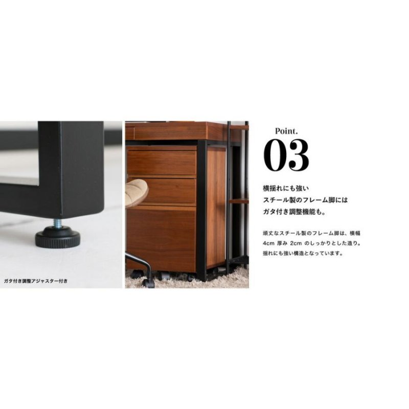 �Ծ� Walnut DeskW1100 ��������ʥåȥǥ��� ��110cm T-2546BR �֥饦�� ��Ω�� ��������������ꡦ����󥻥��Բġ��̳�ƻ����Υ�������Բġ�-FK-