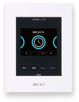 アイホン テレビドアホンセット(録画機能付) AC電源直結式 JS-12E JAN