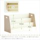 �Ծ� Kids Low Book Rack -lora- ���ܥ�å� ��Ω�� ILR-3579NA-II �ʥ����� ��������������ꡦ����󥻥��Բġ��̳�ƻ����Υ�������Բġ�-FK-