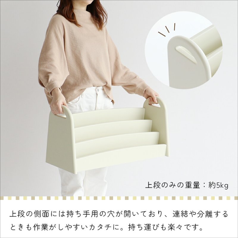 �Ծ� Kids Picture Book Rack -aluma- ���ܥ�å� ��Ω�� ILR-3684IV �����ܥ꡼ ��������������ꡦ����󥻥��Բġ��̳�ƻ����Υ�������Բġ�-FK-