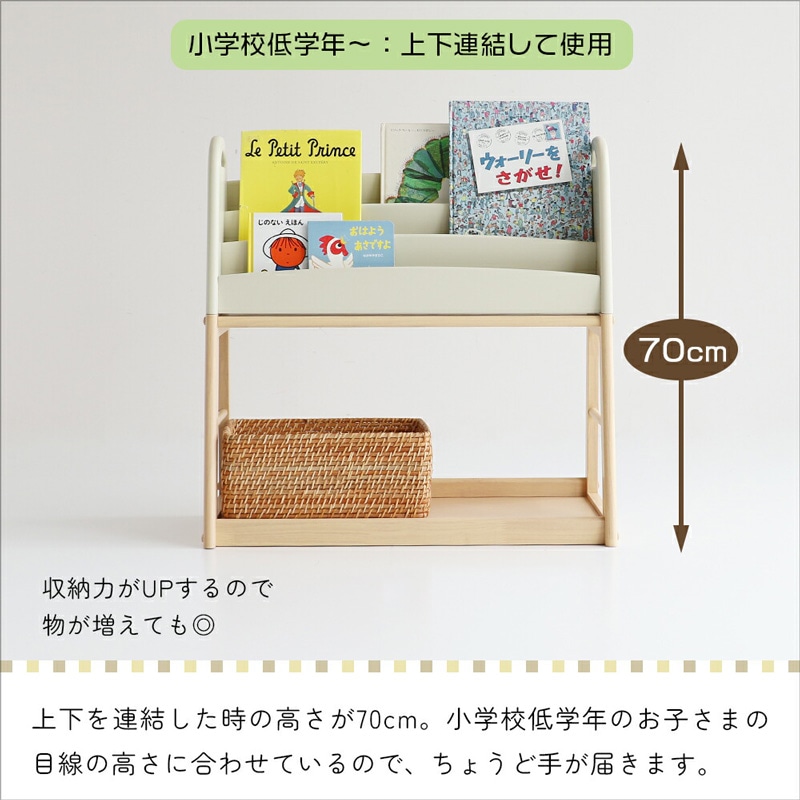 �Ծ� Kids Picture Book Rack -aluma- ���ܥ�å� ��Ω�� ILR-3684IV �����ܥ꡼ ��������������ꡦ����󥻥��Բġ��̳�ƻ����Υ�������Բġ�-FK-