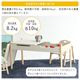 �Ծ� Kids Play Table ���å��ץ쥤�ơ��֥� ��Ω�� ILT-3833IV �����ܥ꡼ ��������������ꡦ����󥻥��Բġ��̳�ƻ����Υ�������Բġ�-FK-