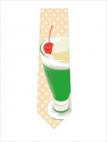 クリームソーダネクタイ（オレンジ）|飲み物|食べ物/飲み物