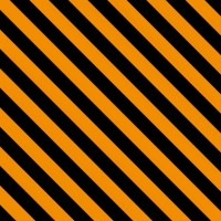 ハロウィンストライプミニタオル