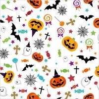 ハロウィン詰め込みミニタオル