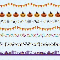 ハロウィンパーティミニタオル