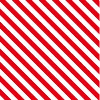 紅白ストライプミニタオル