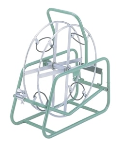 束巻ドロップケーブルの引き出しがスムーズになる大ヒット商品！光ケーブルリール（500m､700m巻兼用）　E-9141