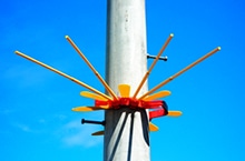 ノボレンジャー（昇り過ぎ防止器（ワンタッチ式）用着脱式アダプター）２本組