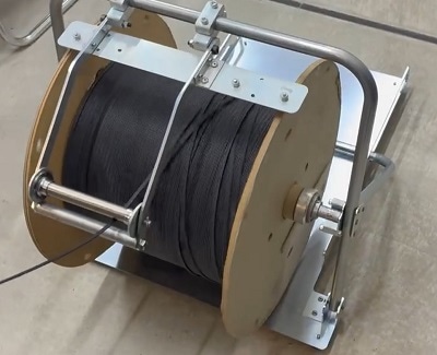 ブレーキ機能追加！パイプ椅子のようにスリムになってバケット荷台での