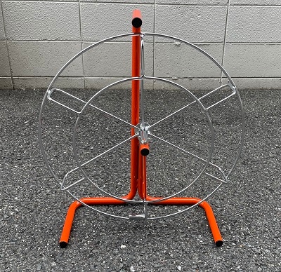 スーパーイエローロッド用空リール（スタンド付） 480 φ4.5 E-4101､4102用 *注意 Φ6.5　650用と間違いないように