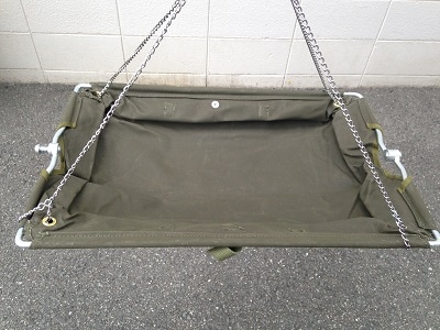 吊り作業ユニット　柱上作業バッグ（半田受け）