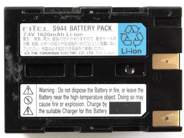 JR-6用予備ﾊﾞｯﾃﾘ　BU-6